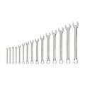 Tekton Combination Wrench Set, 15-Piece 1/4 - 1 in. WCB90106